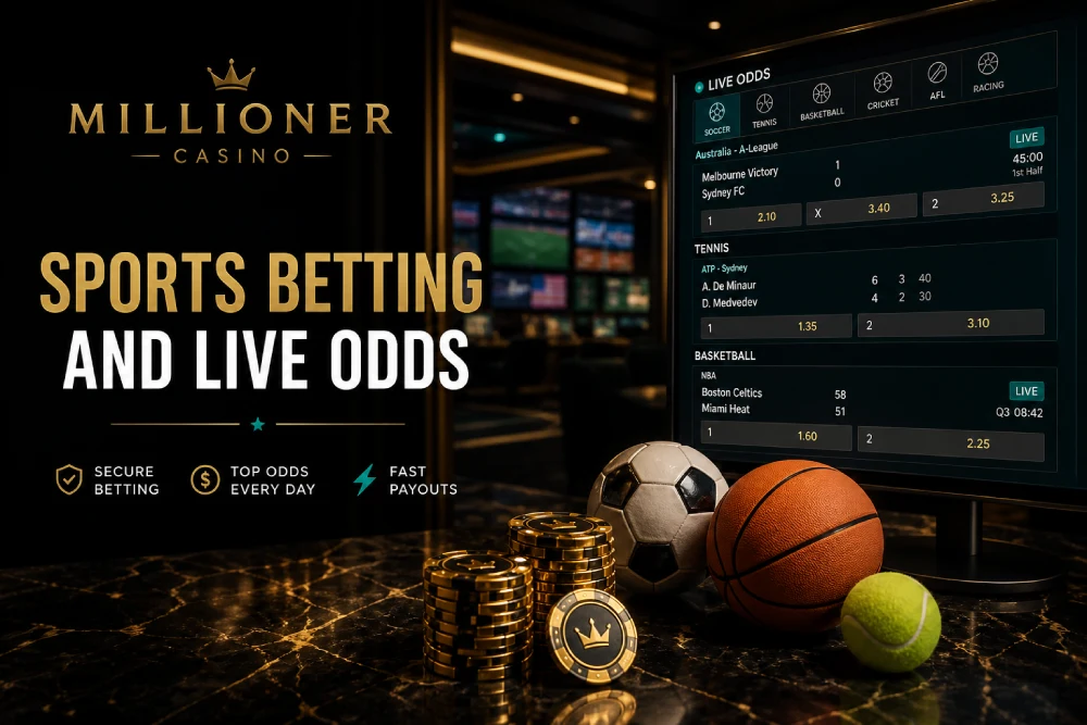 Millioner sports betting